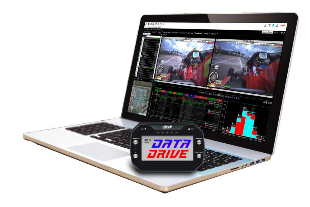 Laptop running Data Drive